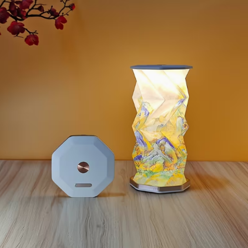 Katlanır Portatif Origami Gece Lambası Hediyelik, Günlük Kullanım
