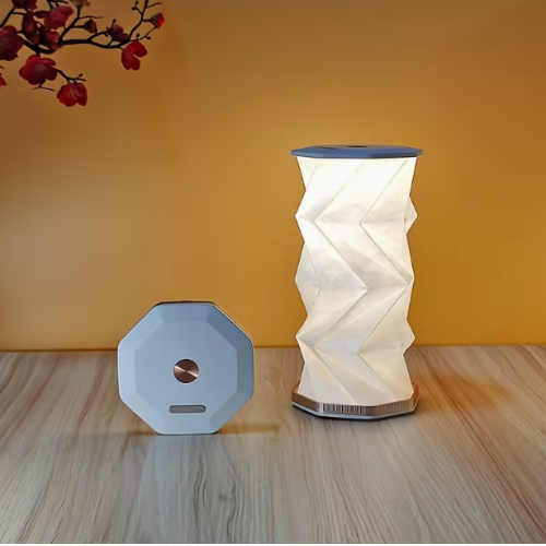 Katlanır Portatif Origami Gece Lambası Hediyelik, Günlük Kullanım
