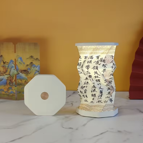 Katlanır Portatif Origami Gece Lambası Hediyelik, Günlük Kullanım